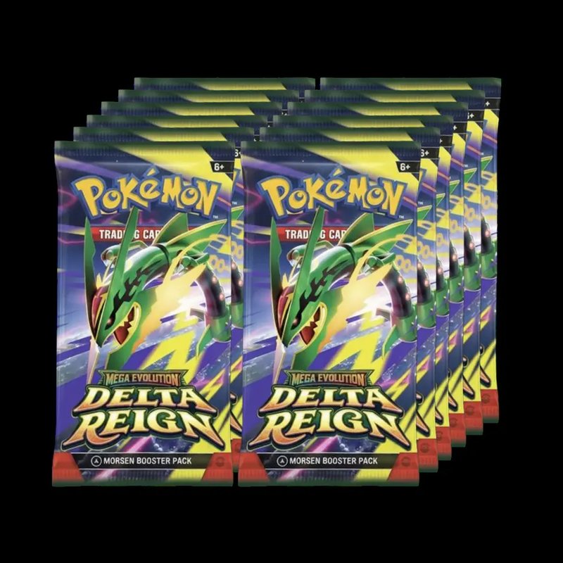 Pokemon booster packs laid out with handwritten EV calculations notebook, sealed vs opening value analysis