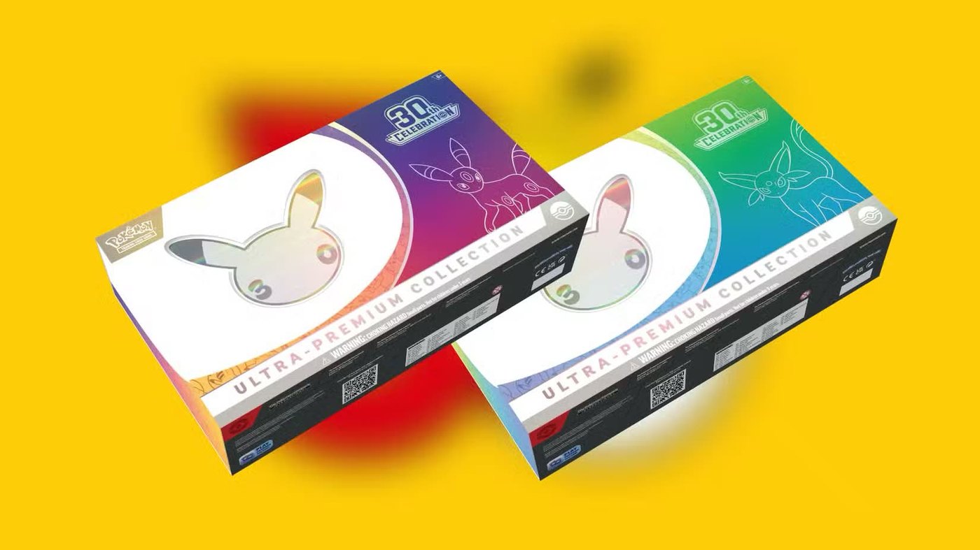 Real product photo for How to buy Pokémon 30th Anniversary sets at retail in the UK