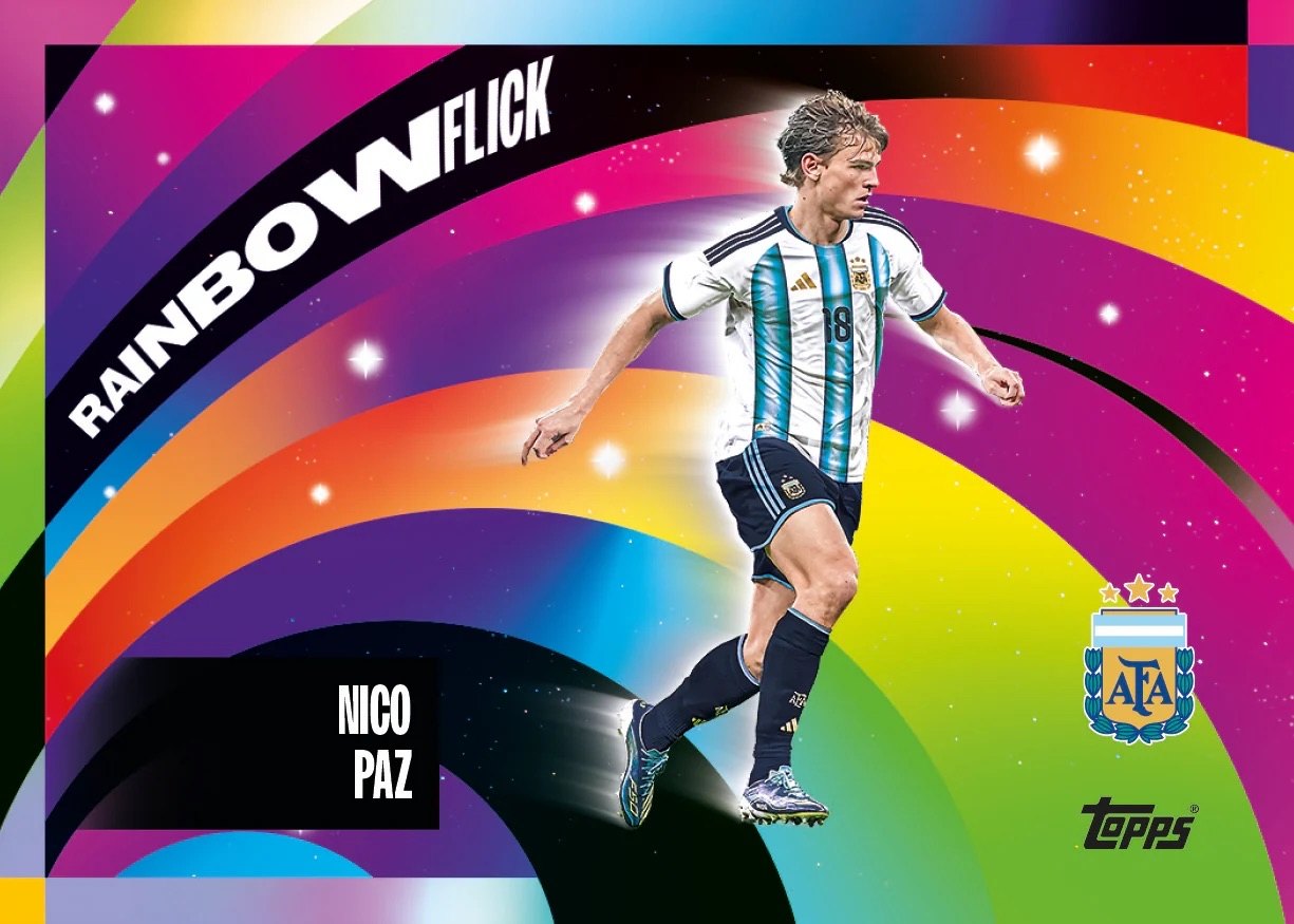 Topps Argentina Team Set 2026 sealed box, real product photo