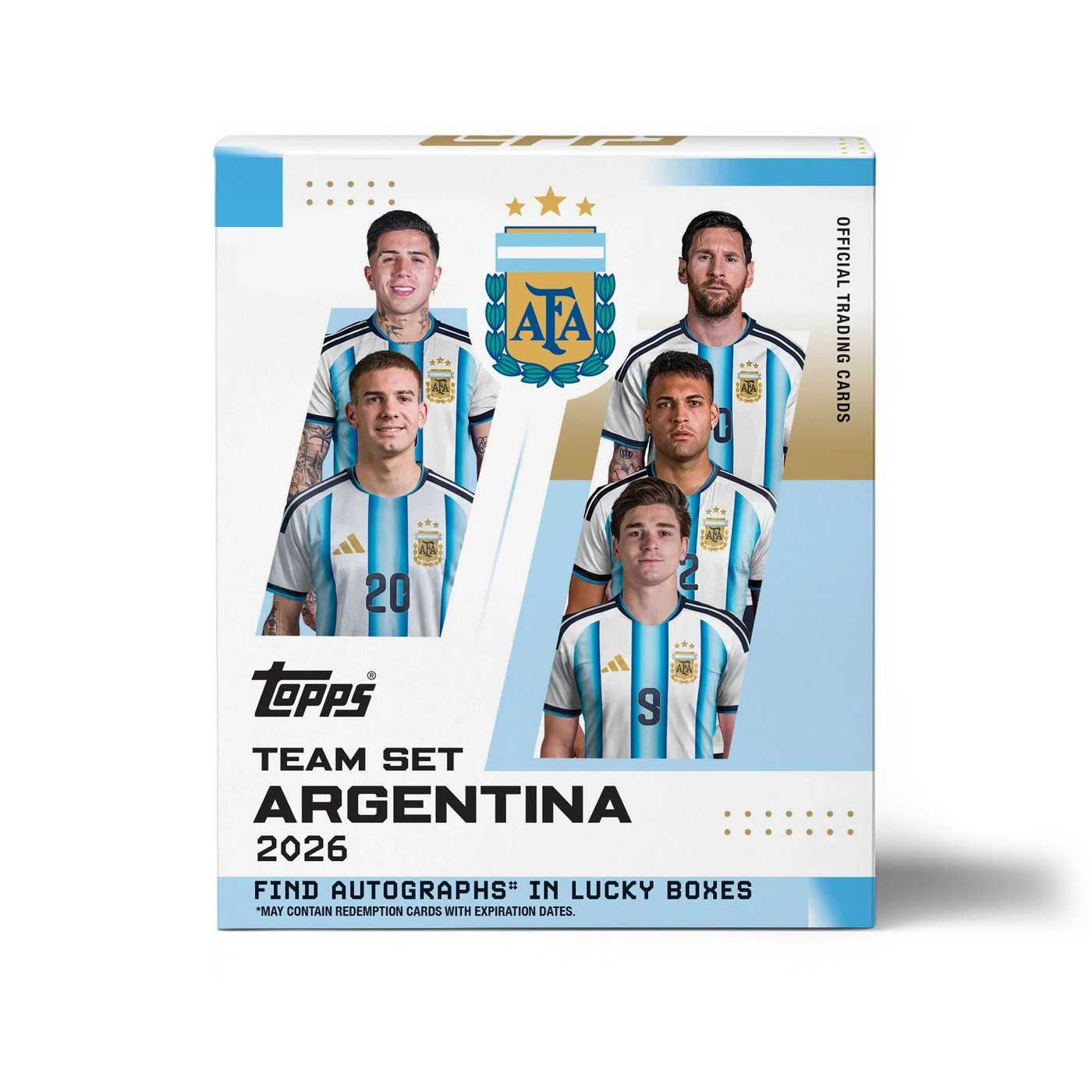 Real product photo for Topps Argentina Team Set 2026 Resell Guide UK