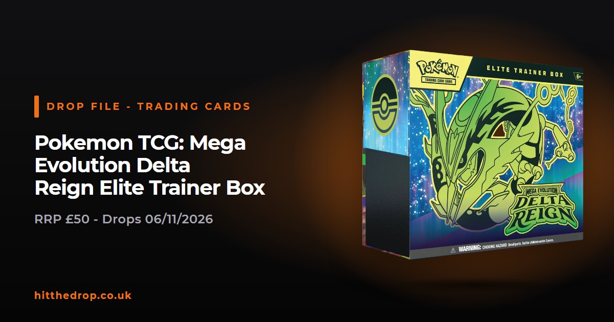 Pokemon TCG: Mega Evolution Delta Reign Elite Trainer Box UK drop file